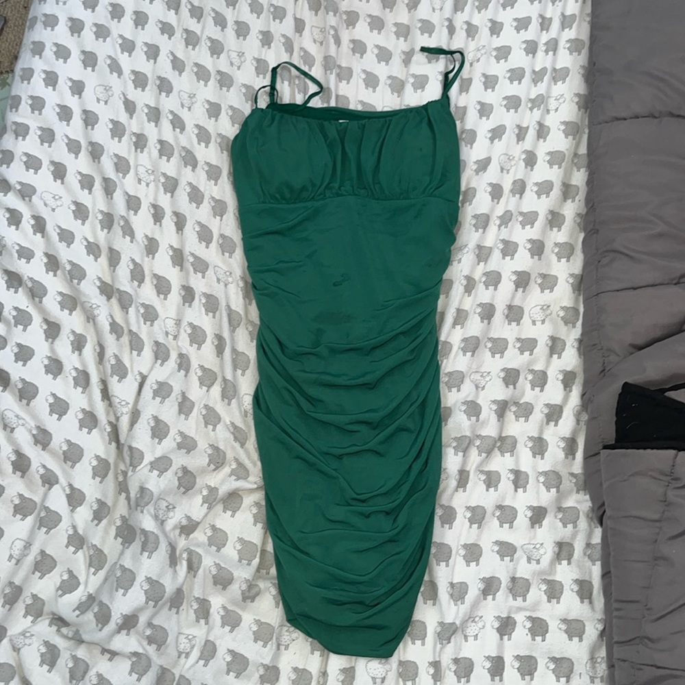 Green dress